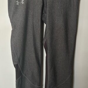 adidas Charcoal Gray Performance Compression Leggings